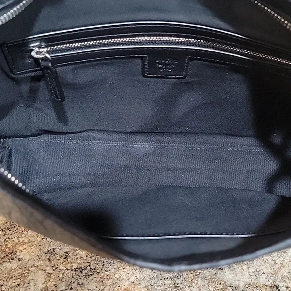 MCM EUC Black Visetos Coated Canvas and Leather Klara Bag 2 WAY - Picture 8 of 10